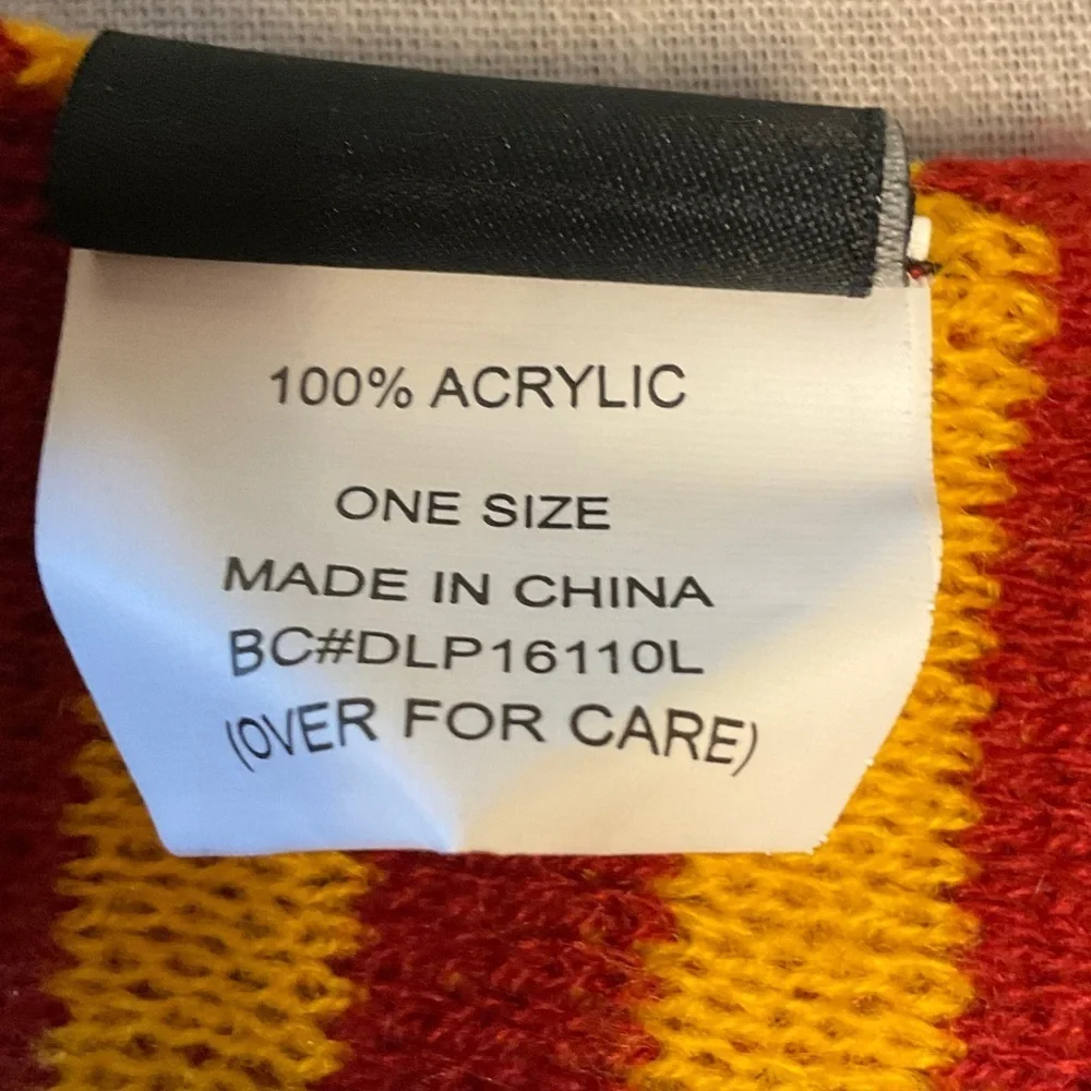 Warner Bros. Gryffindor Red and Gold Scarf